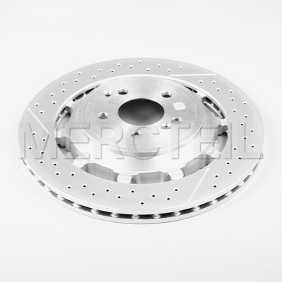 Genuine Mercedes S-class W222 Rear Left or Right Brake Rotor Disk