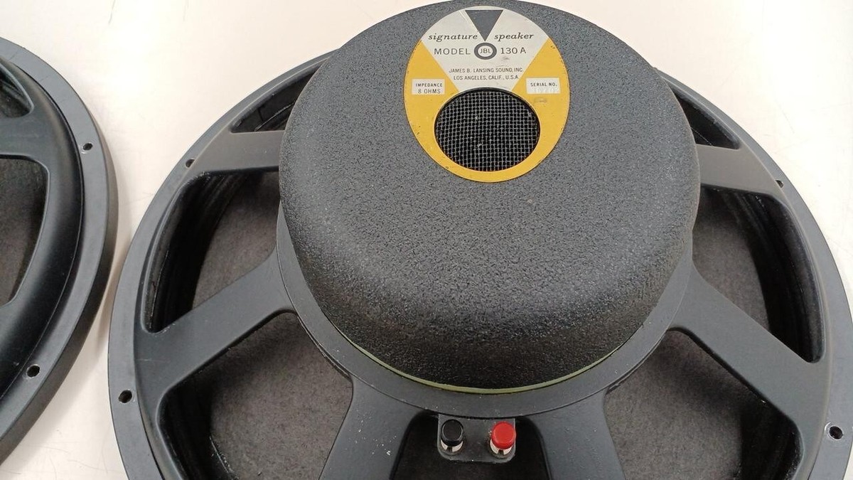JBL 130A ペア - 38cmコーン型ウーファーユニット ウーファーユニット
