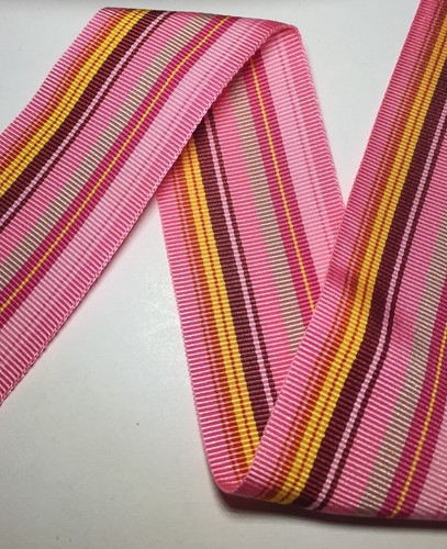 1.5" Striped Grosgrain Ribbon - Many Styles and Colors! 35 Yards TOTAL! - Picture 10 of 15