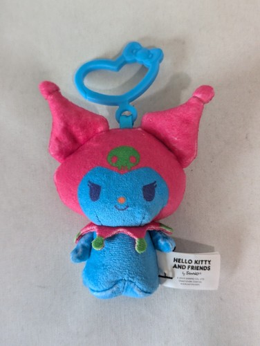Lot Of 3 Kuromi Sanrio Hello Kitty & Friends Plush Keychain - Picture 2 of 7