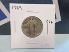 1929 Standing Liberty Quarter 25 Cent Coin