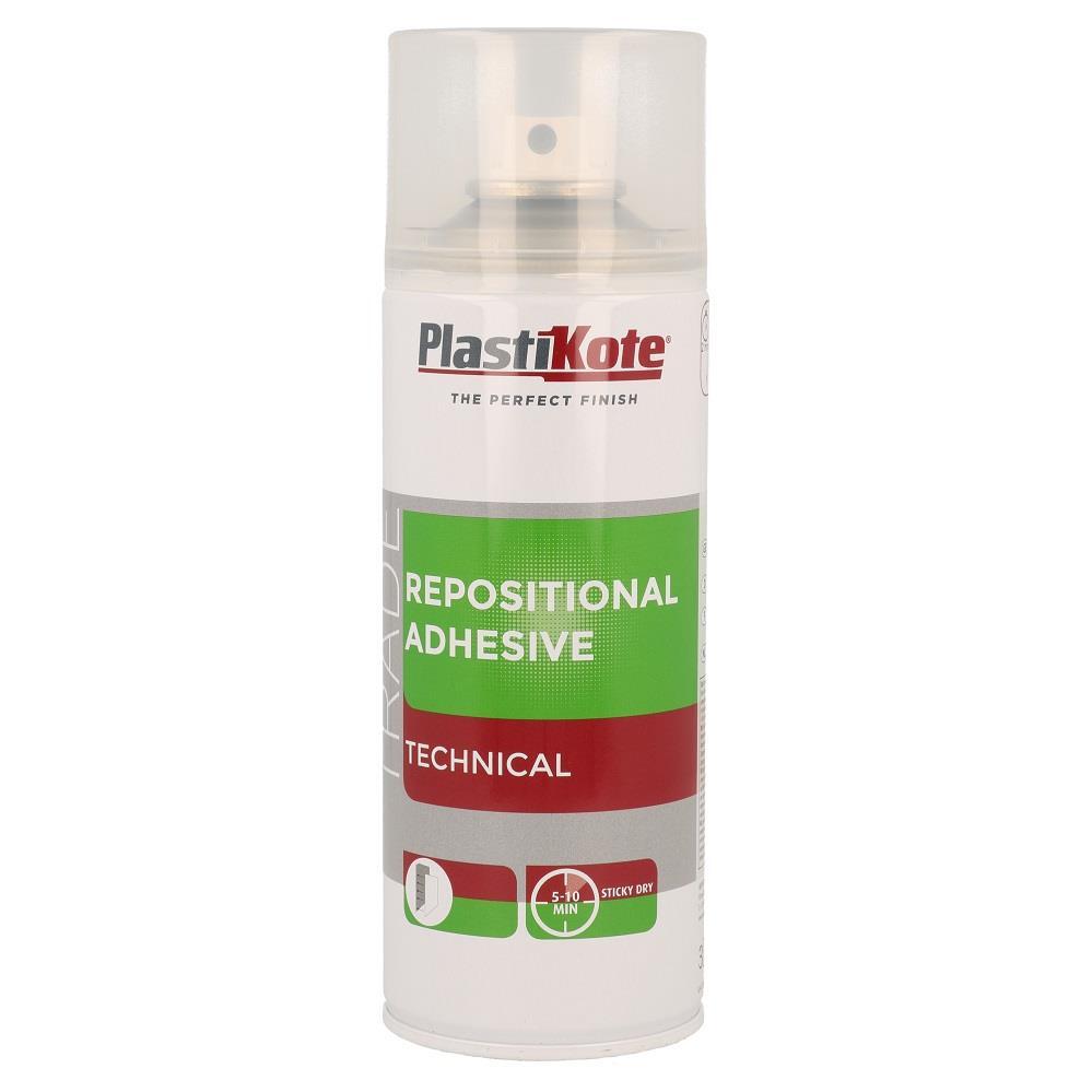 PlastiKote 071030 Trade Technical Repositional Adhesive 400 ml - Image 2