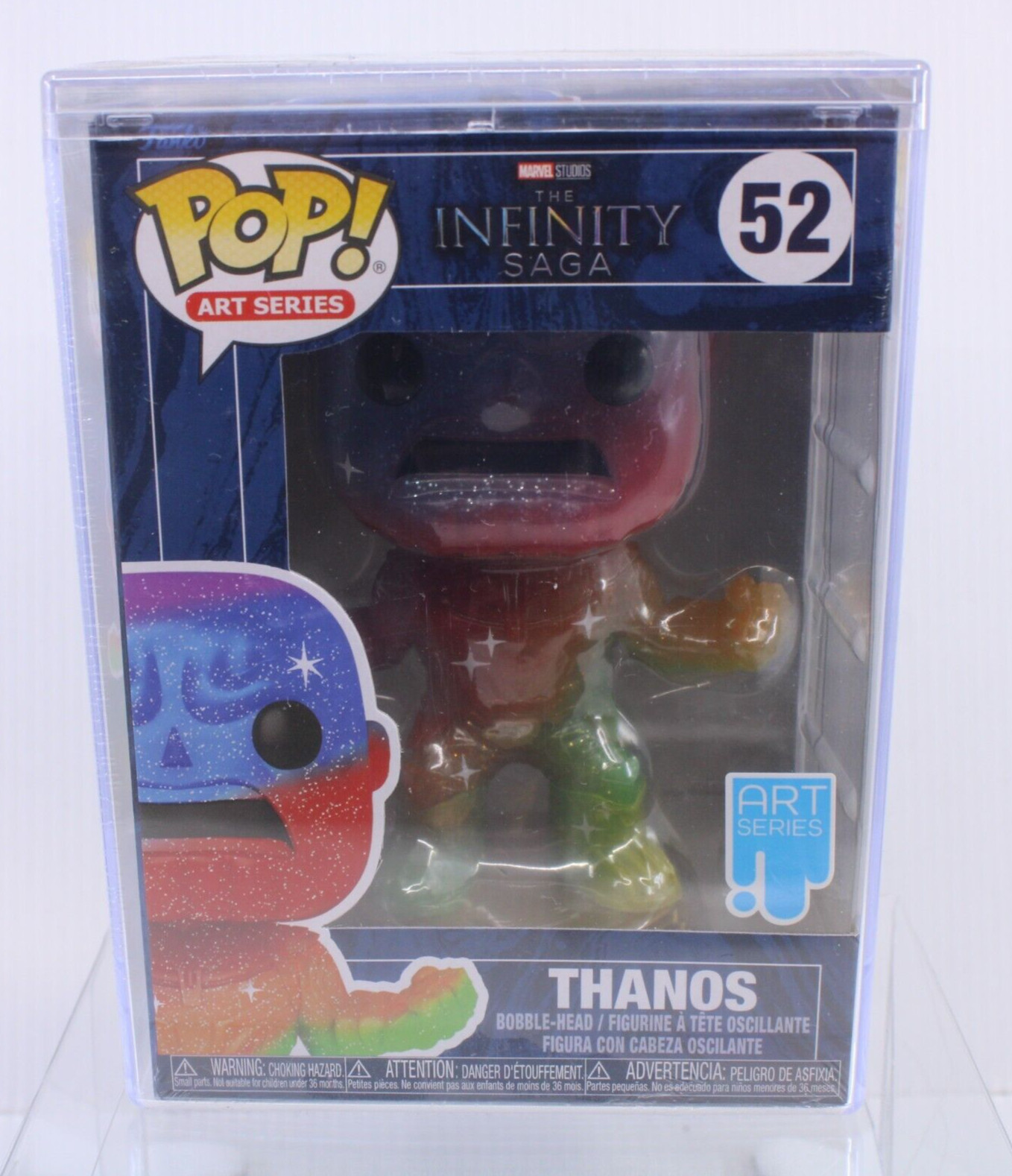 G5 Funko Pop Marvel Art Series Ee Entertainment Exclusive Thanos Vinyl Figure 52