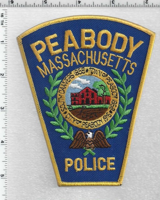 Peabody Police (Massachusetts) 5th Issue Shoulder Patch eBay
