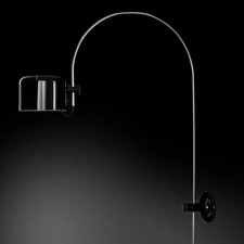 Oluce Coupè 1158  - Lampada da parete design Joe Colombo, 1967