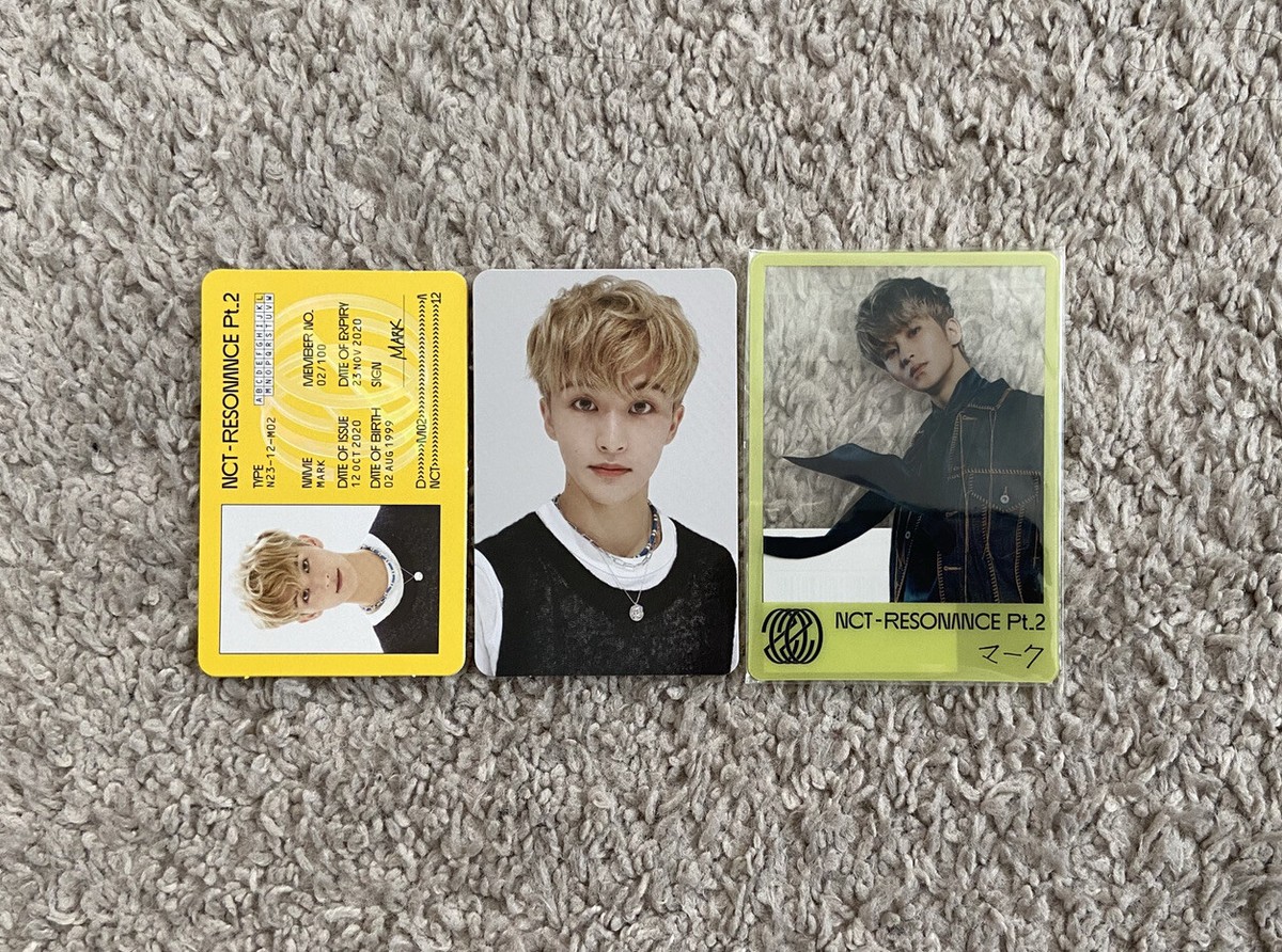 NCT RESONANCE mu-mo マーク トレカ NCT 2020 Mark Resonance pt.2 album mu-mo photocard set | eBay