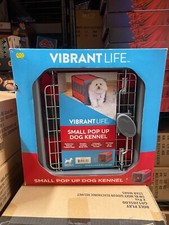 Small Pop Up Dog Kennel Vibrant Life JC