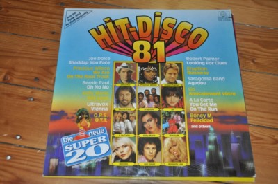 VA Sampler - Super 20 - Hit-Disco '81 - Ariola 80s 80er - Album Vinyl LP