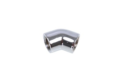 Alphacool HF L-Verbinder 45° G1/4 IG auf G1/4 IG - Chrome