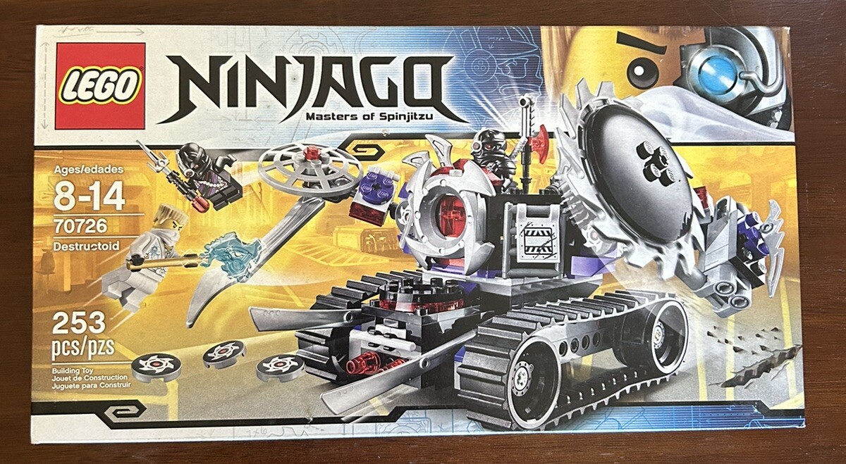 LEGO 70726 Destructoid NINJAGO, Sealed, Box In Great Condition