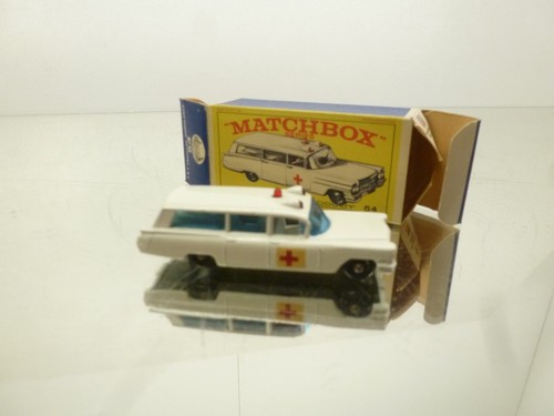 MATCHBOX LESNEY 54 S&S CADILLAC AMBULANCE -3inch- HIGH QUALITY IN BOX - 272 - Picture 9 of 9