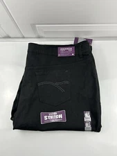 Gloria Vanderbilt Amanda Classic Fit Tapered Jean Stretch Women’s 24W Short NWT