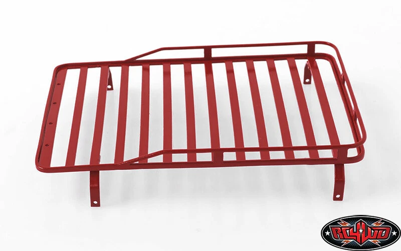 RC4WD VVV-C0280 Roof Rack w/ Light Pods : 1/18 Gelande D90 Red - Image 4 of 4