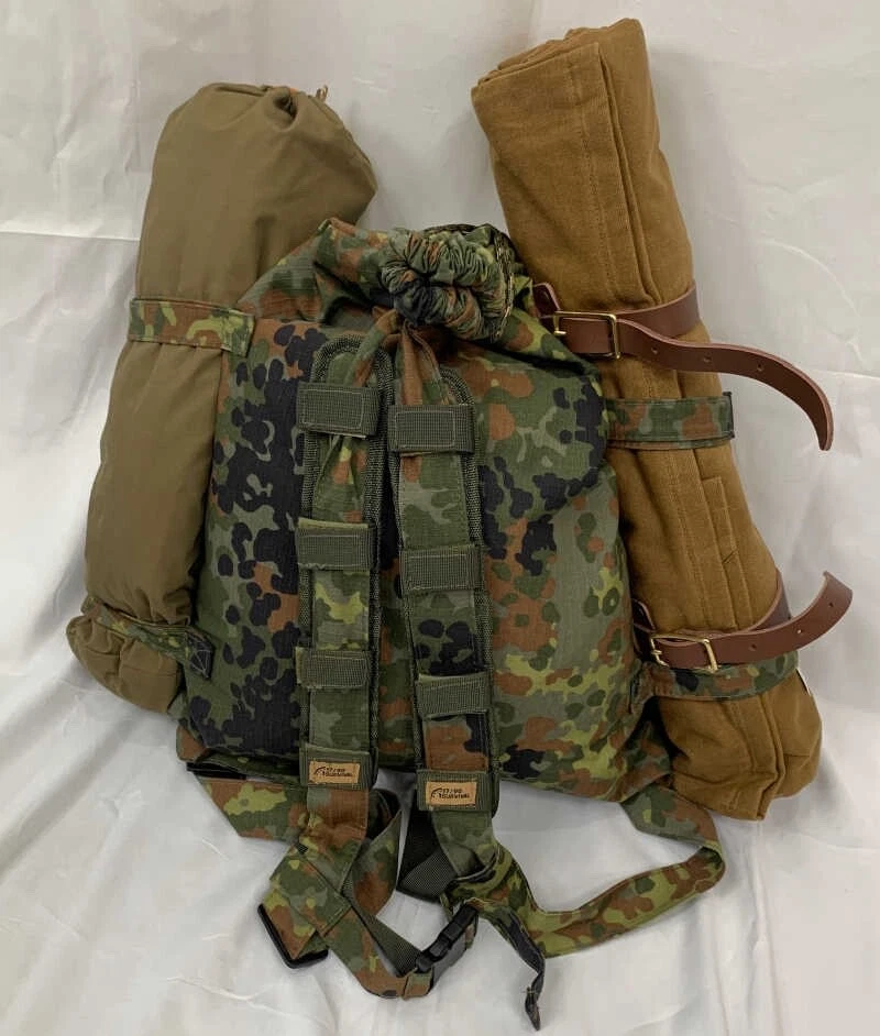 Bolso soviético modernizado/Veshmeshok/Mochila/Haversack/Ripstop/Impermeable/Flecktarn Foto 2 de 4