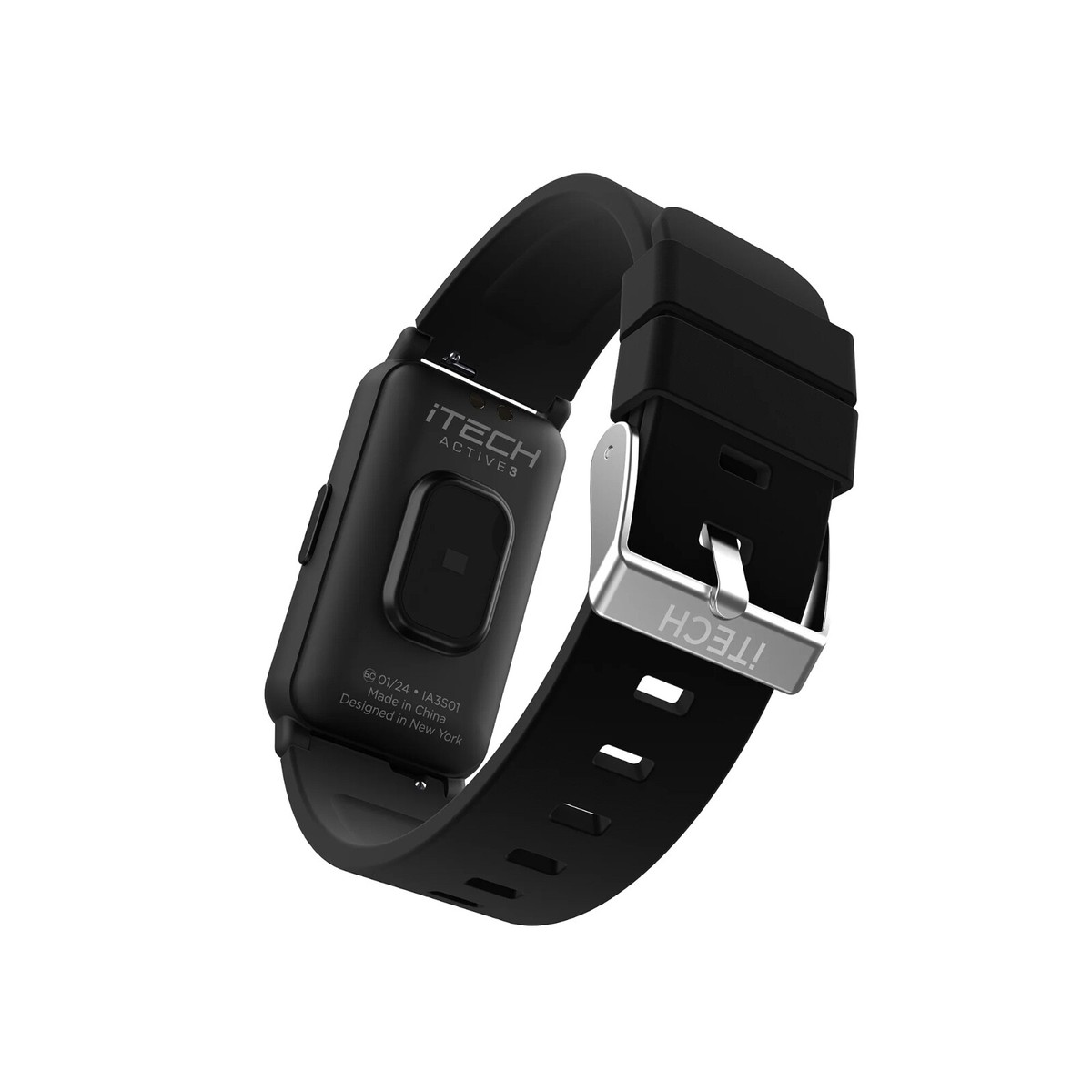 Smartwatch Fitness Tracker, Blush, Silicone Strap iTech 