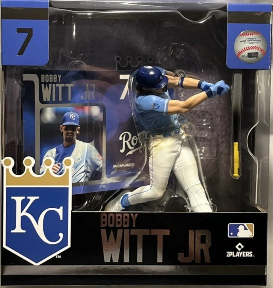 Bobby Witt Jr. Фигурка дебютанта McFarlane Legacy Series No13 коробка No7 - Изображение 2 из 4