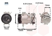 VAN Wezel Kompressor, Klimaanlage U.A. FüR Dodge, Jeep