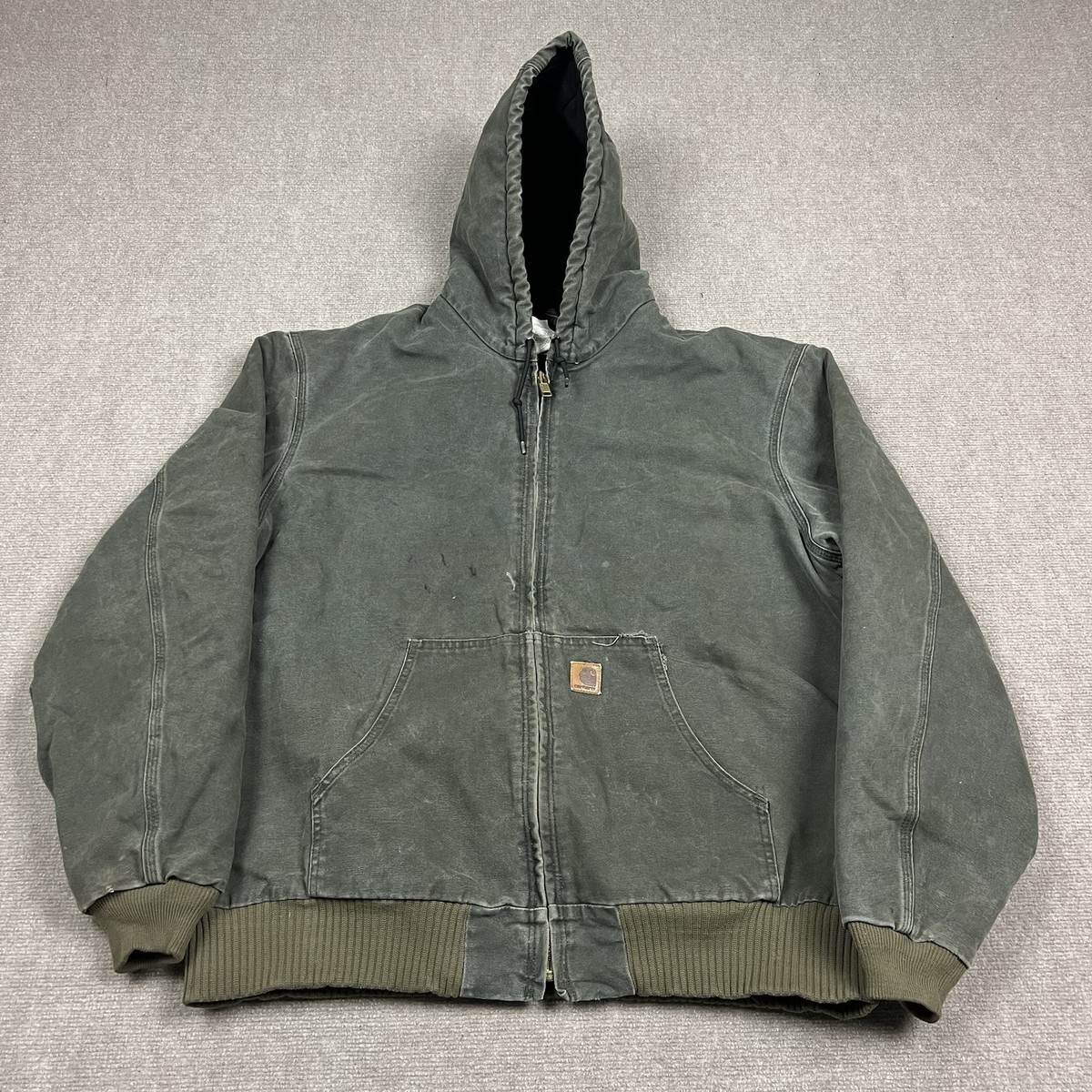 Vintage Carhartt J130 MOS Workwear Jacket Mens 2XL Duck Canvas