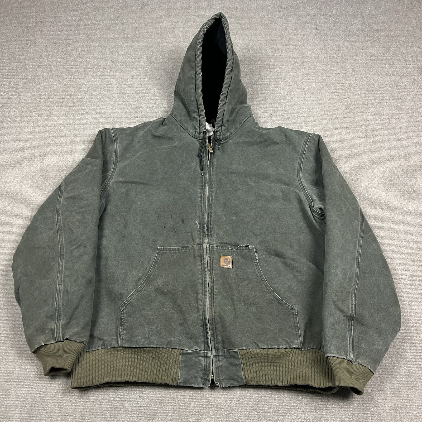 Vintage Carhartt J130 MOS Workwear Jacket Mens 2XL Duck Canvas