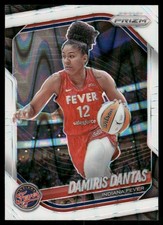 2025 Panini Prizm WNBA #42 Damiris Dantas White Seismic Prizms