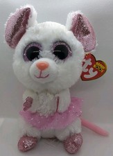Ty Beanie Boos - NINA the Ballerina Mouse 6" NEW Plush Stuffed Animal Toy