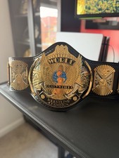 Classic Winged Eagle Belt Dual Plated, WM 6, Acid HD 4.2mm - Reggie Parks 1990