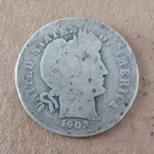 1903-O Barber Dime 10C Silver New Orleans Mint Fair condition