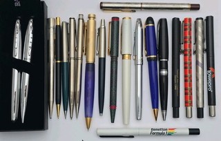 Joblot of Pens various brands Waterman Parker Eversharp Balmain Used Cond