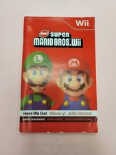 New Super Mario Bros Wii Nintendo Wii Instruction Manual Only