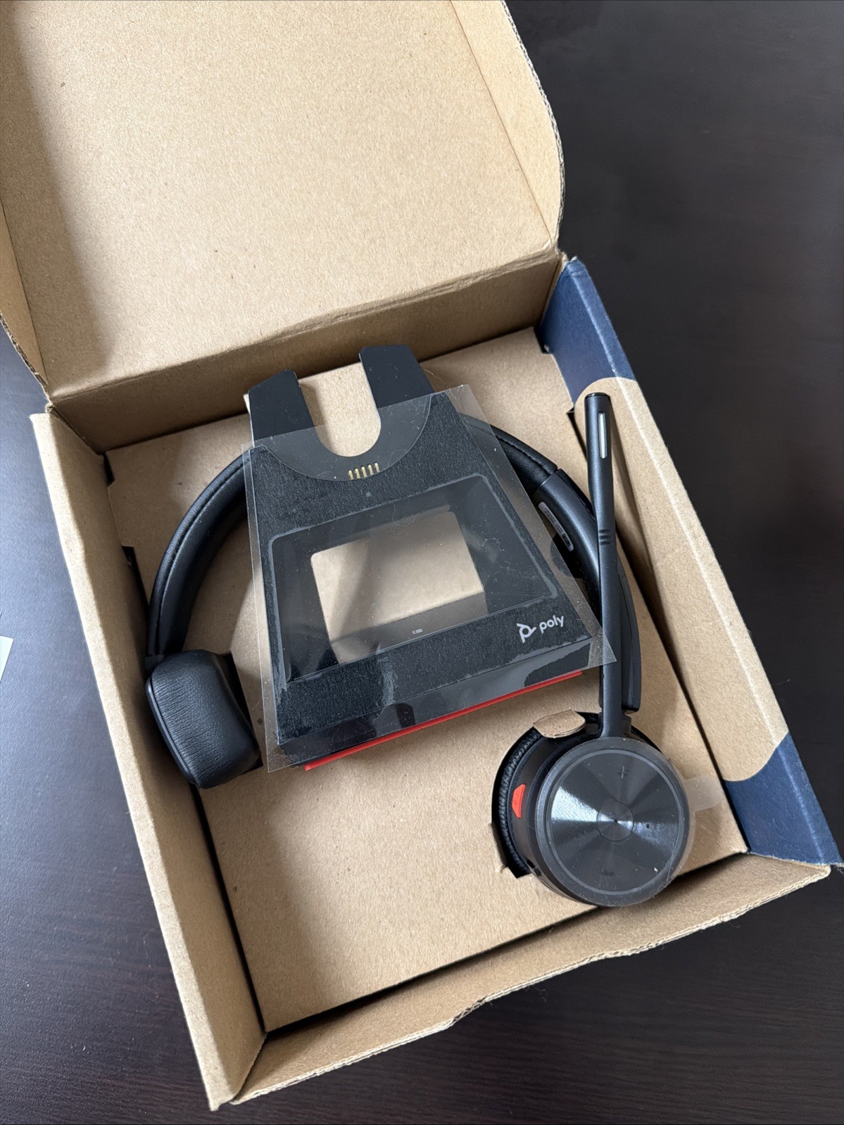 Poly Savi 7210 Office Headset Wireless Noise Canceling + Dect Power Station