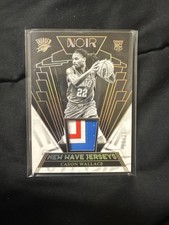 2023-24 Noir Cason Wallace New Wave Jerseys /25 rc okc rookie 