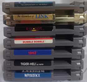 Nintendo NES lot of 39 games Contra, Mike Tyson's, Castlevania 1 & 2, Ghosts 'N