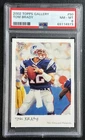 TOM BRADY PSA 8 2002 TOPPS GALLERY #50 PATRIOTS 4973