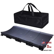 Tire Saver Ramps Anti-Slip Pads Design Car Tire Wheel Ramps for Flat Plastic