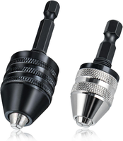 Leontool Bohrfutter-Adapter, 1/4-Zoll-Sechskantschaft, SchlüSselloses Bohrfutter