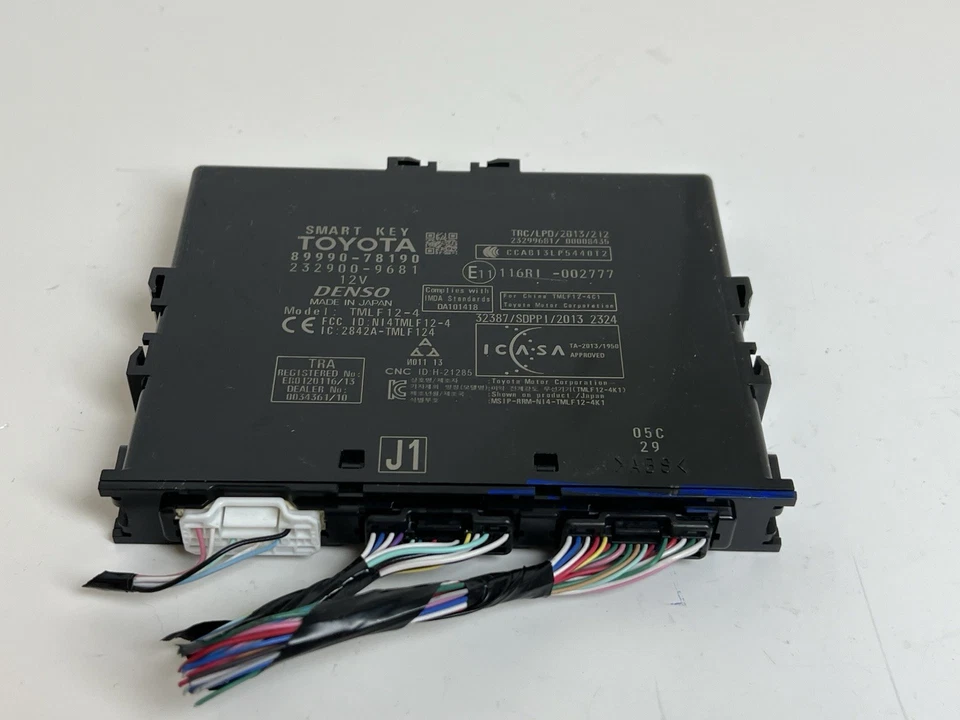 2020 LEXUS NX300 ANTI THEFT LOCK KEYLESS ENTRY MODULE CONTROL 89990-78190 OEM - Image 4 of 4