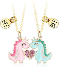 Friendship Necklace Best Friend Necklace Matching Magnetic BFF Necklace for 2 Gi