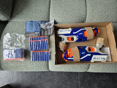 Nerf Elite Disruptor 2er-Pack   2 Disruptor Blaster + ca. Darts