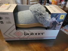 Isotoner Women's Memory Foam Classic Comfort Clog Slipper