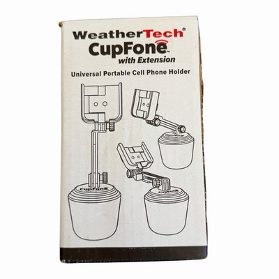 WeatherTech CupFone Two View With Extension Universal Portable Cell Phone Holder