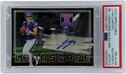 2024 Panini Impeccable J.J. McCarthy #RLA-JJM Rookie Silver /49 RC PSA Auto 9