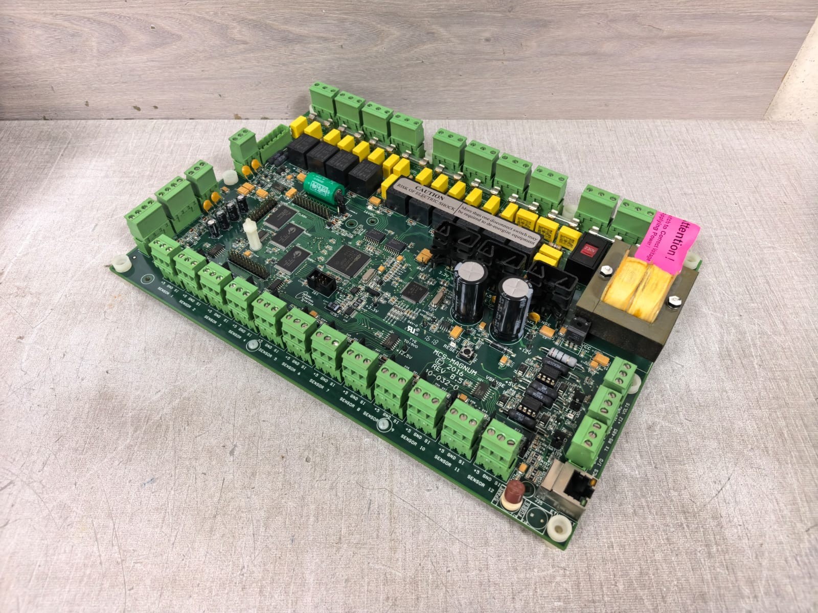 MICRO CONTROL SYSTEMS MCS-MAGNUM 10-032-0 REV:8.5 MICRO CONTROL SYSTEMS MCS-MAGNUM 10-032-0 REV:8.5 CONTROL BOARD 4