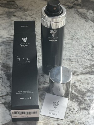 Younique Touch Spray Foundation ORGANZA  Full Size 1.6 fl oz NIB NOS 