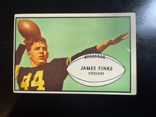 1953 Bowman Jim Finks James Finks #23 HOF VG+ NO CREASE