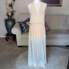 Lulu's Maxi Dress Halter Sleeveless Size M
