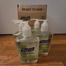 Purell Advanced Hand Sanitizer Naturals - Pack of Four 12 fl oz Pump Bottles