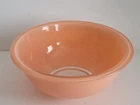 Pyrex Peach Autumn Rainbow, Clear Bottom Mixing bowl #323, 8.5”, 1.5L, retired