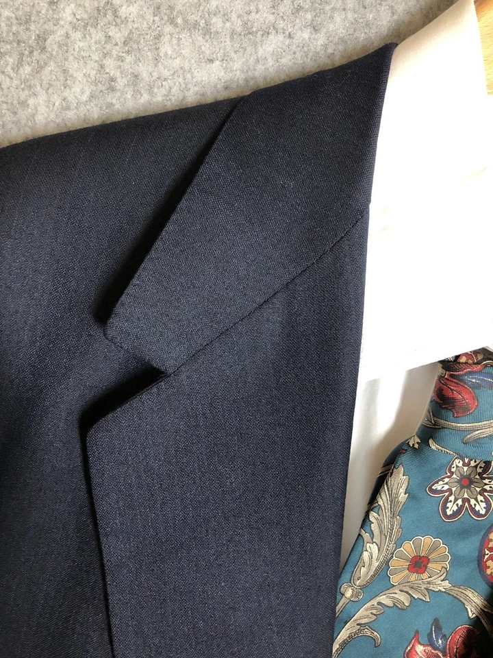 Oxxford одежды Blazer 44R черный супер 120 шерсти костюм пальто куртка карьера классический - Изображение 2 из 4