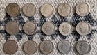 Roosevelt Silver Dimes Lot of 15 Circulated 1950-1964 US Coins