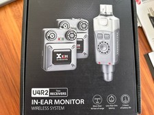 XVive U4R2 In-Ear Monitor Wireless System With One Transmitter and Two Receivers